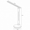 Nowoczesna lampa na biurko SM-606 LED 5W 3000-6000K czarny