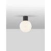Lampa sufitowa kulista BAZORIA LE75257 na taras IP54 antracyt
