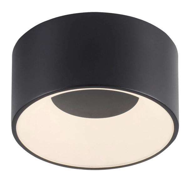 Lampa nasufitowa Tanika 14325-18 Just Light LED 13W 3000K krążek czarna OUTLET