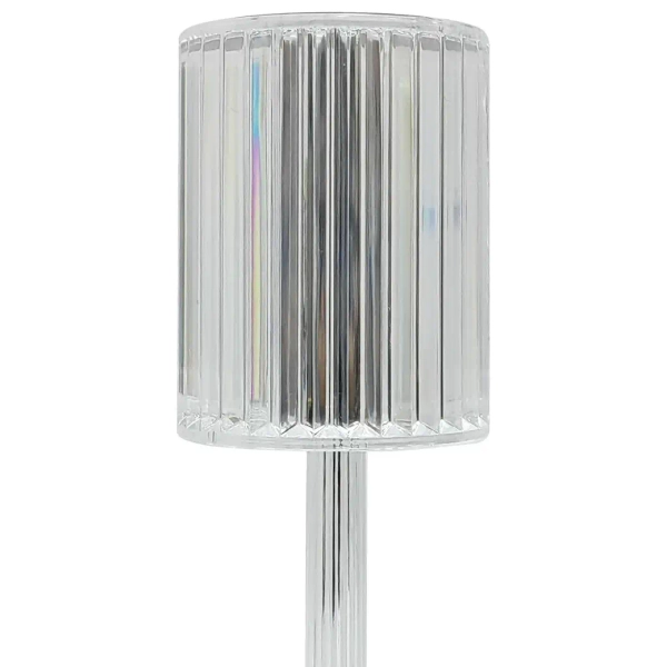 Lampa stołowa z akumulatorem Simple ML2289 LED 1W CCT przezroczysta