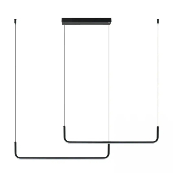 Lampa wisząca podłużna 22010 LED 40W 3000K listwa czarny