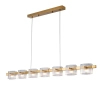 Lampa wisząca geometryczna BACCIO ST-DL8520 złota metalowa szlana LED 21W 3000K 7-punktowa