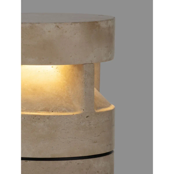 Stojąca lampa zewnętrzna REVARIO LE75112 LED 21W 3000K IP65 beżowa