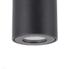 Ogrodowa LAMPA sufitowa ZORBA DWL 03955 Ideus zewnętrzna OPRAWA outdoor tuba metalowa IP54 czarna