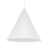 Salonowa lampa wisząca CONO 10008 stożkowa biały
