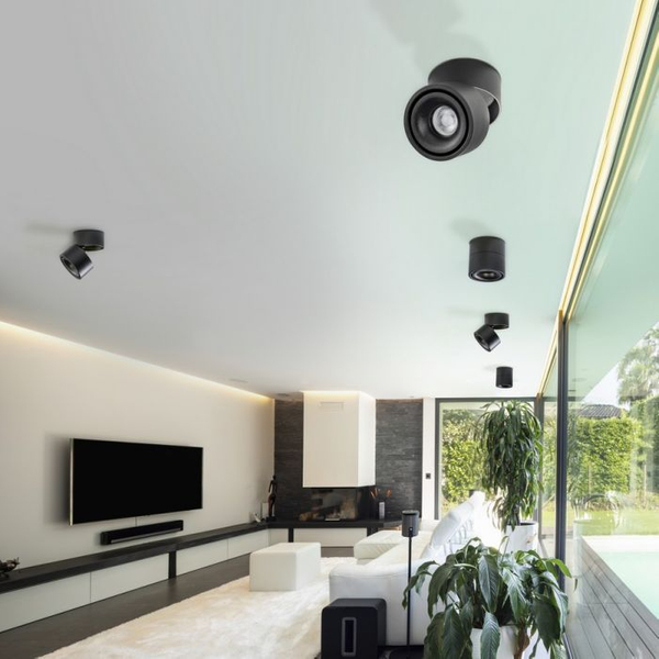 Sufitowa lampa regulowana Costa AZ4553 LED 12W 4000K spot czarna