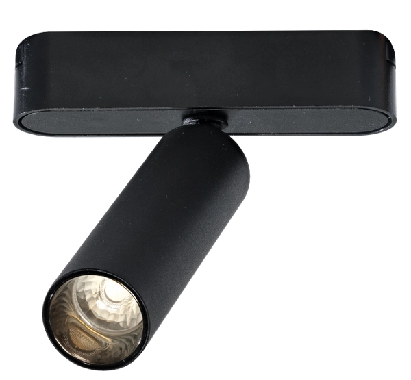 Lampa do systemu szynowego sufitowa reflektor Niko AZ5286 7W 1-faz czarna 