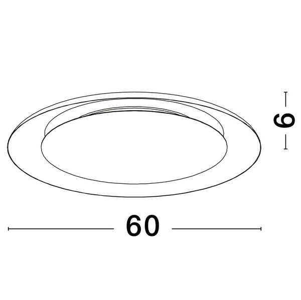 Sufitowa lampa z regulacją CAPINOTA LE44804 LED 38W 2700-4000K czarny złoty