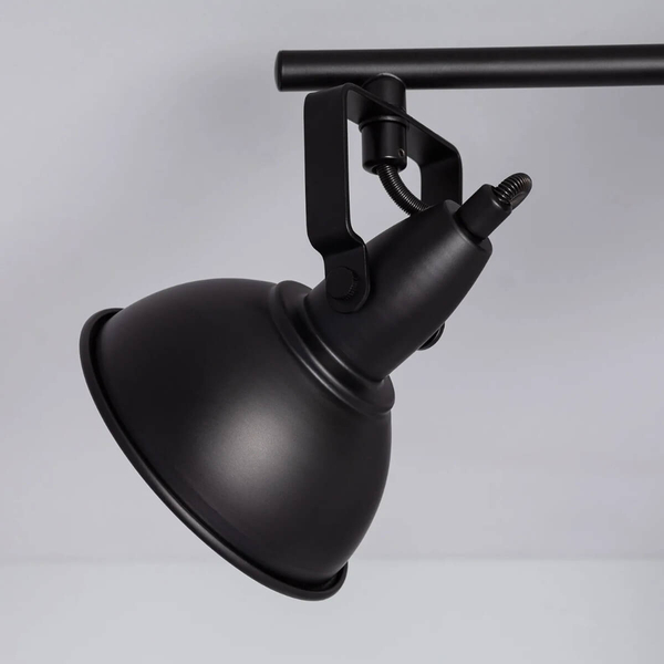 Wielopunktowa lampa sufitowa Retro ABR-RRO-C-4XE14 Abruzzo czarny złoty