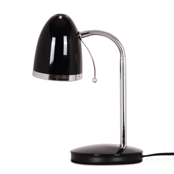 Stołowa lampa stojąca Kajtek K-MT-200 z regulacją czarna