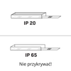 Taśma ledowa samoprzylepna 5m 323293 LED 23W RGBW 12V biała