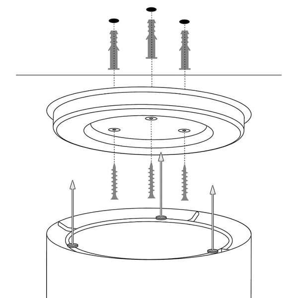 Sypialniana lampa sufitowa Soft 40655 Sigma okrągła welurowa beżowa