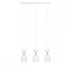 Lampa wisząca tuby SUPURU SUL331P0 złota biała 3xGU10 do kuchni