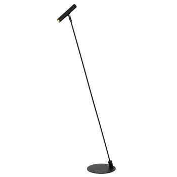 Minimalistyczna lampa podłogowa Alec 03746/03/30 Lucide metal czarna