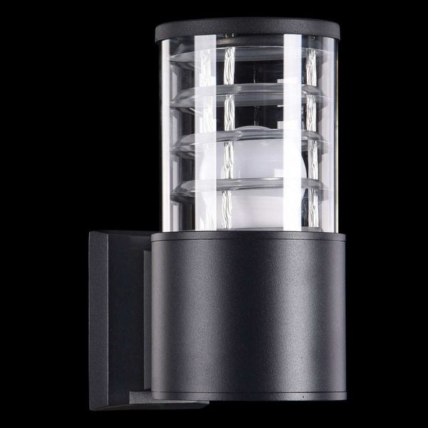 Ogrodowa LAMPA ścienna BRONX O576WL-01B Maytoni elewacyjna OPRAWA zewnętrzna outdoor IP54 czarna