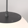 Lampa kulista wisząca Erda O594PL-01B ball IP54 biała