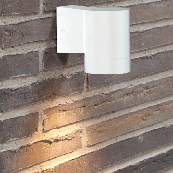 Lampa ścienna z czujnikiem PIR Tin 21509901 Nordlux ogrodowa IP54 biała