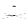 Metalowa lampa wisząca Jax AZ3135 Azzardo LED 35W 2900K regulowana czarna