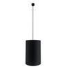 Wisząca lampa Lamego 5189 Shilo tuba materiałowa do kuchni czarna