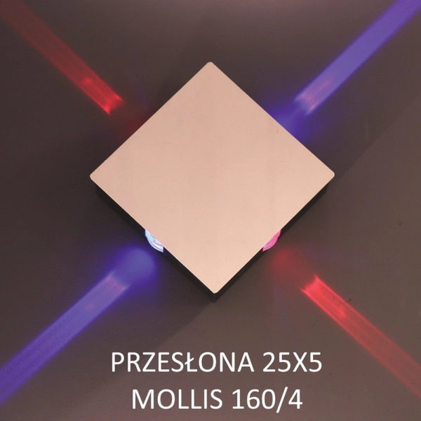 Lampa ledowa ścienna Mollis 616004202 Elkim 4W 4000K do salonu biała