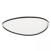 Natynkowy plafon ledowy 23211 LED 58W 3000K owalny czarny