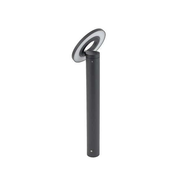 Słupek ogrodowy AXION grafitowy 11938 1xLED 8W 3000K IP65 metalowy