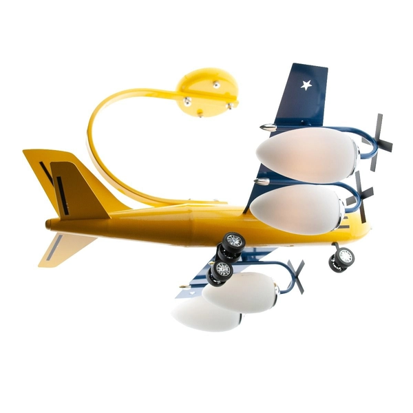 Dziecięca lampa sufitowa BOING Abigali samolot dekoracyjny multikolor