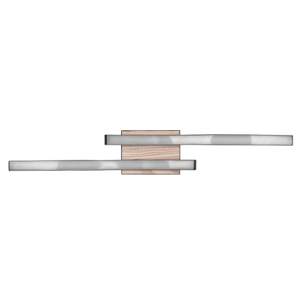 Lampa przysufitowa NORVE DL135-62472 LED 5W 3000K drewniany czarny