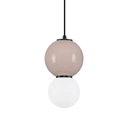 Kulista zwisowa lampa do kuchni JORELIA LE45256 LED 4W 3000K beżowa biała