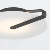 Ścienna lampa do salonu Nuvola QN-NUVOLA-F-M-BK LED 18W 3000K czarna biała