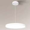 LAMPA wisząca NUNGO 6015 Shilo loftowa OPRAWA metalowa LED 40W 3000K zwis biały