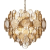 Łańcuchowa lampa wisząca L&-191989 Light& metalowa złota