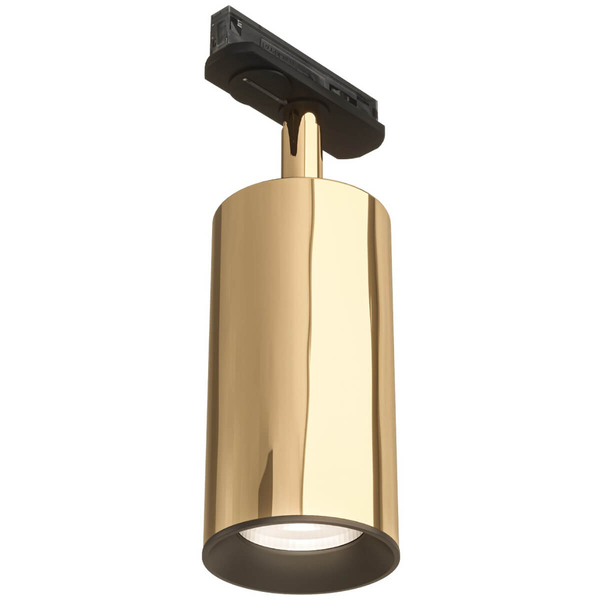 Złota tuba do systemu szynowego Lea regulowana lampa sufitowa
