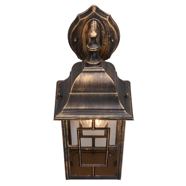 Elewacyjna lampa ścienna Volturno 205967128 IP23 latarnia rdzawy