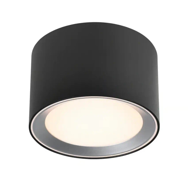 Łazienkowa lampa sufitowa LANDON 2110660103 LED 6,5W 2700K IP44 czarny