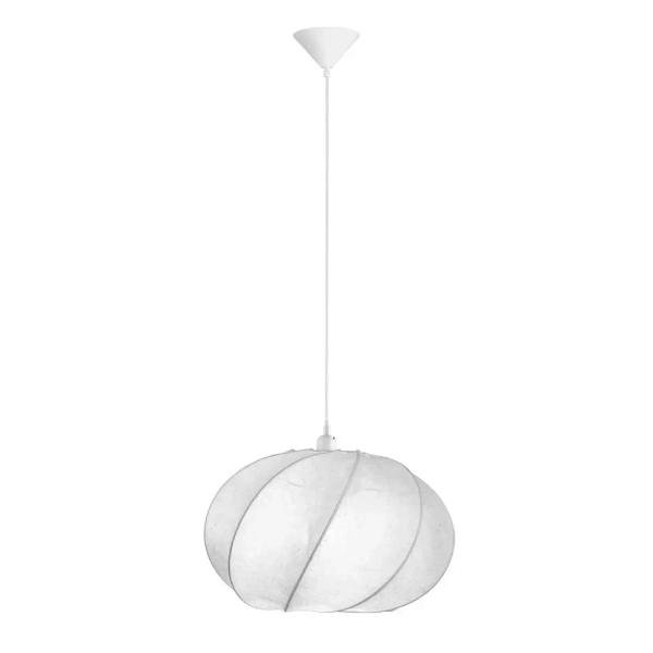 Skandynawska wisząca kula REVENDO LE45315 12W biała