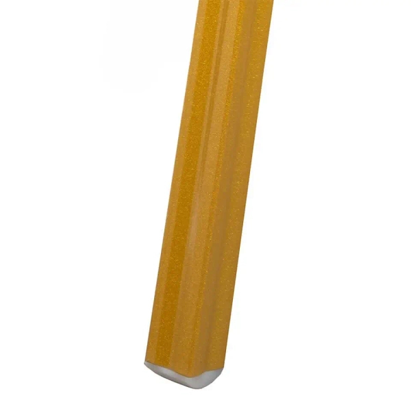 Krzesło do jadalni HEKATE zielone złote KH1501100391 wys. 93,5 cm tkaninowe
