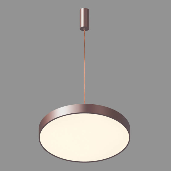 Jadalniana lampa wisząca Orbital nad stół LED 30W 4000K brązowa