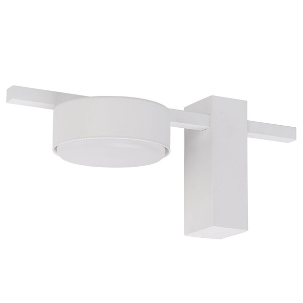 Lampa ścienna metalowa oprawa loftowy kinkiet biały PILLS OUTLET
