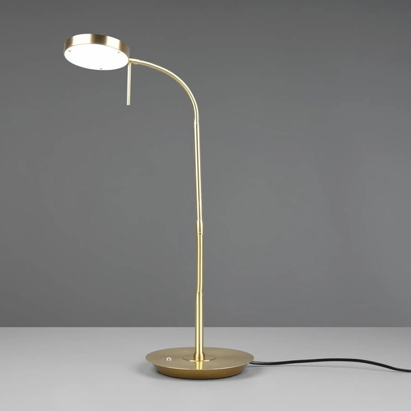 Biurkowa lampka z regulacją NEMIO DL108523310 LED 12W 2300-4000K złoty