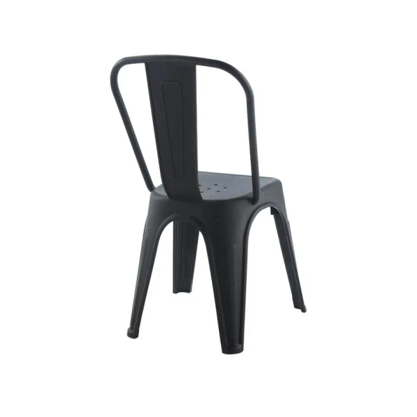 Krzesło PARIS czarne 5900168835863 wys. 86 cm do jadalni