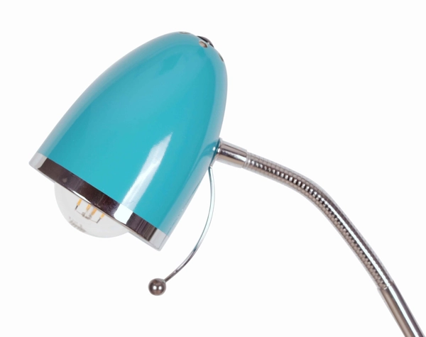 Kierunkowa lampa podłogowa Kajtek K-MT-201 turkusowa