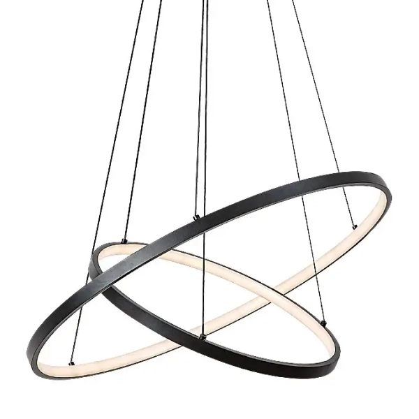 Regulowany zwisający żyrandol Beliza 72345 LED 75W 3000-6500K czarny