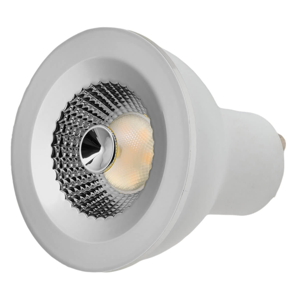 Halogenowa żarówka AZ6053 GU10 7W 350lm 4000K chrom
