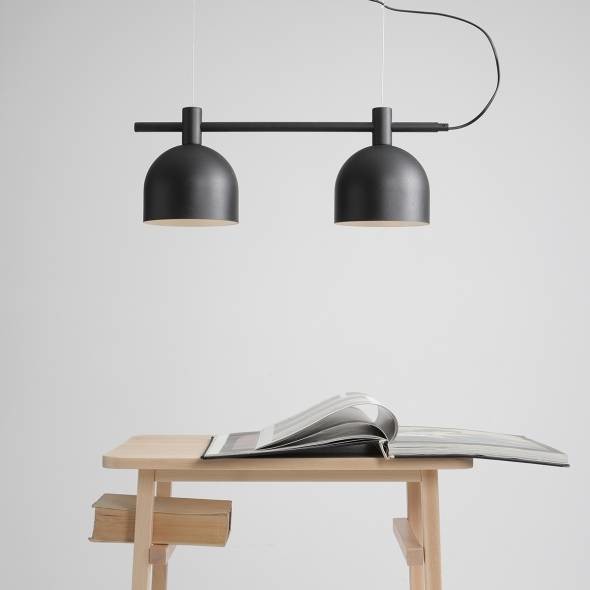 Loftowa lampa wisząca BERYL 976H1 Aldex metalowe kopuły
