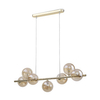 Jadalniana wisząca lampa ESTERA 5668 TK Lighting kule bursztynowe złote