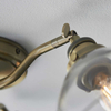 Lampa sufitowa Hansen 97247 Endon mosiądz przezroczysta