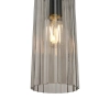 Szklana lampa wisząca Miella 2412523047 do jadalni przydymiony