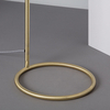Kulista lampa podłogowa Home ABR-LSHH-E27 Abruzzo złoty biały