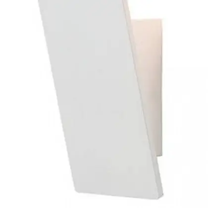 Lampa ścienna na korytarz 16155 LED 7W 3000K prostokąt biały